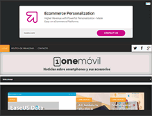 Tablet Screenshot of onemovil.com